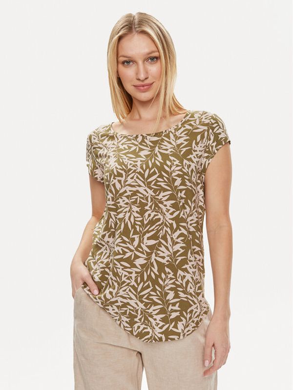 ONLY ONLY Majica Nova 15222174 Zelena Regular Fit