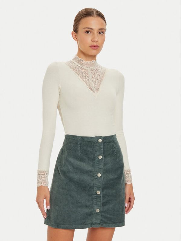 ONLY ONLY Majica Tilde 15207788 Bež Stretch Fit