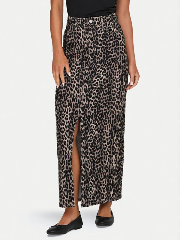 ONLY ONLY Maxi suknja 15343258 Crna Regular Fit