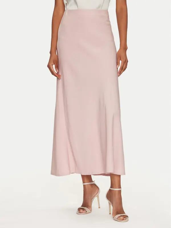 Only ONLY Maxi suknja Chigo 15338282 Ružičasta Regular Fit