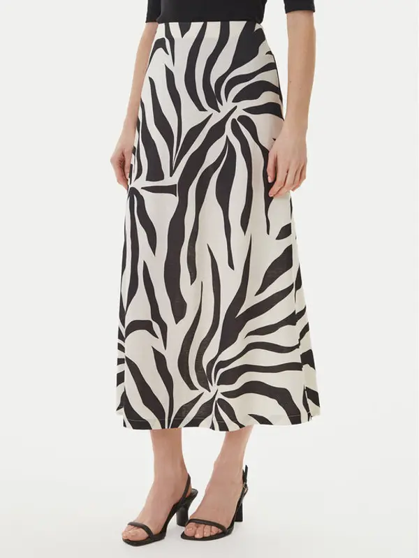Only ONLY Maxi suknja Chigo Sakura 15366894 Crna Regular Fit