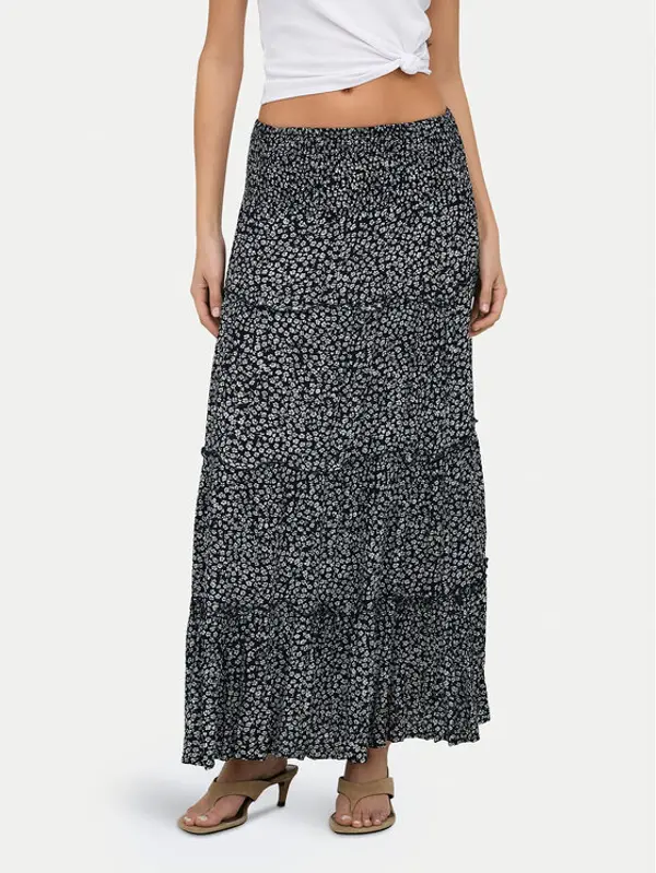 Only ONLY Maxi suknja Fernanda 15375238 Tamnoplava Regular Fit