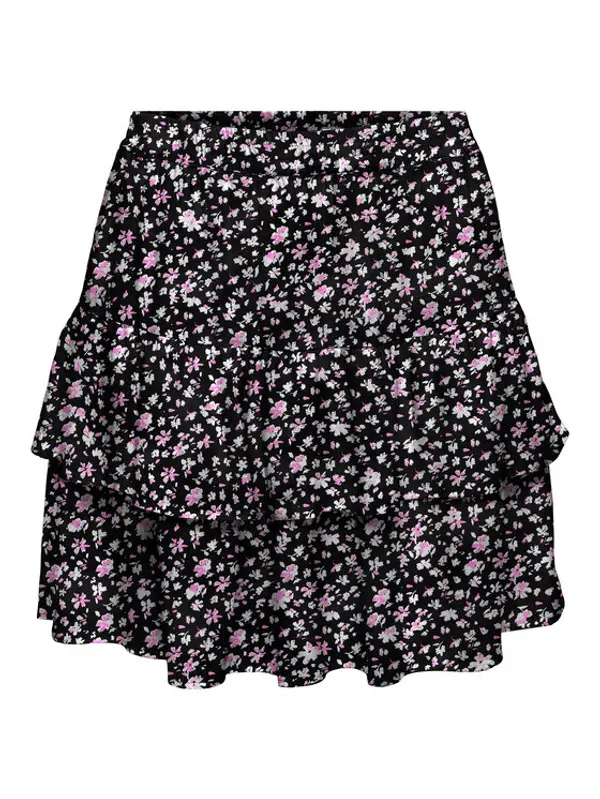 Only ONLY Mini suknja Nova 15372459 Šarena Regular Fit