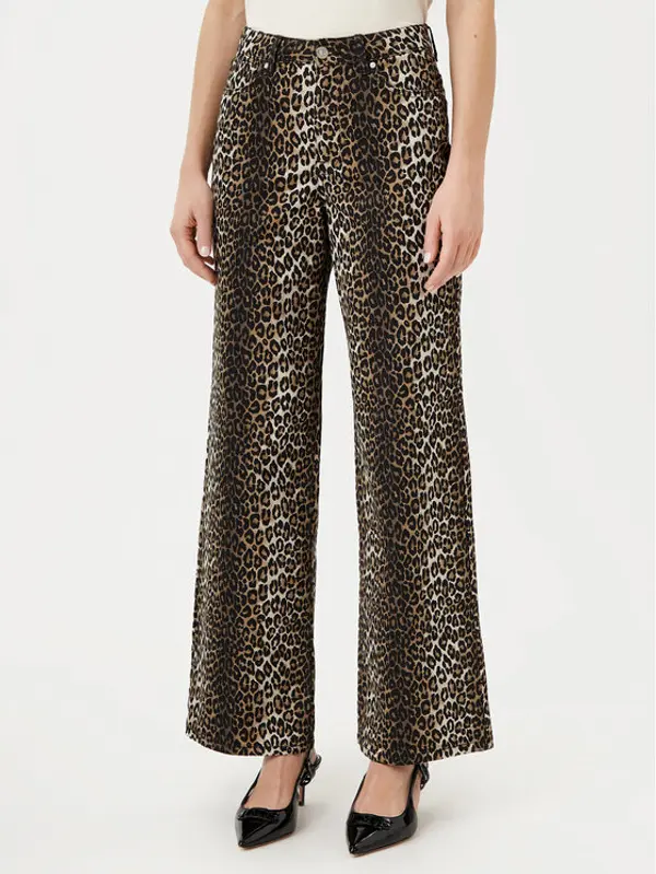 Only ONLY Palazzo hlače Madison 15340798 Smeđa Regular Fit