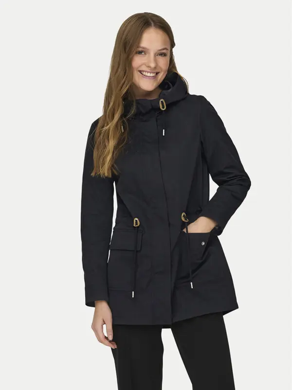 Only ONLY Parka Louise 15312869 Crna Regular Fit