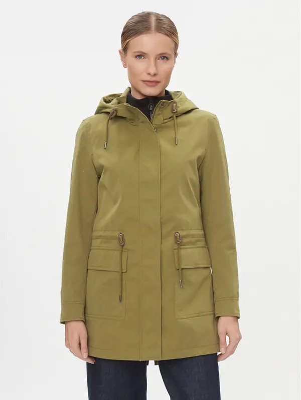 Only ONLY Parka Louise 15312869 Zelena Regular Fit