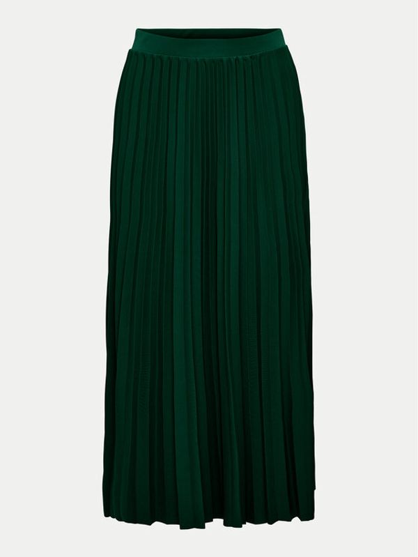 ONLY ONLY Plesirana suknja 15277887 Zelena Regular Fit