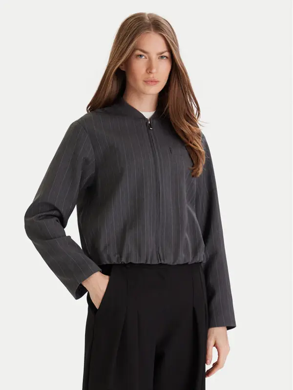 Only ONLY Prijelazna jakna Aggie 15353558 Siva Regular Fit