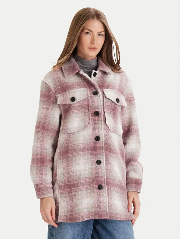 Only ONLY Prijelazna jakna Catja 15360171 Ružičasta Loose Fit