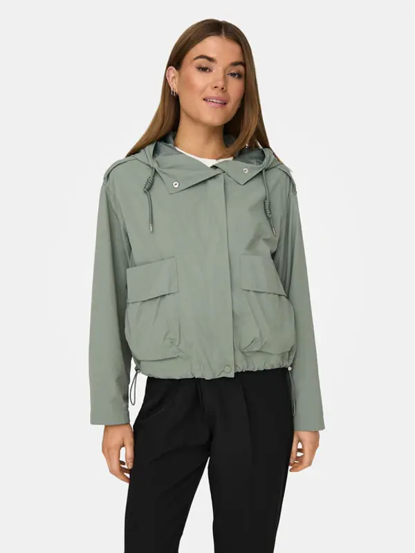 Only ONLY Prijelazna jakna Mamba 15308621 Zelena Regular Fit