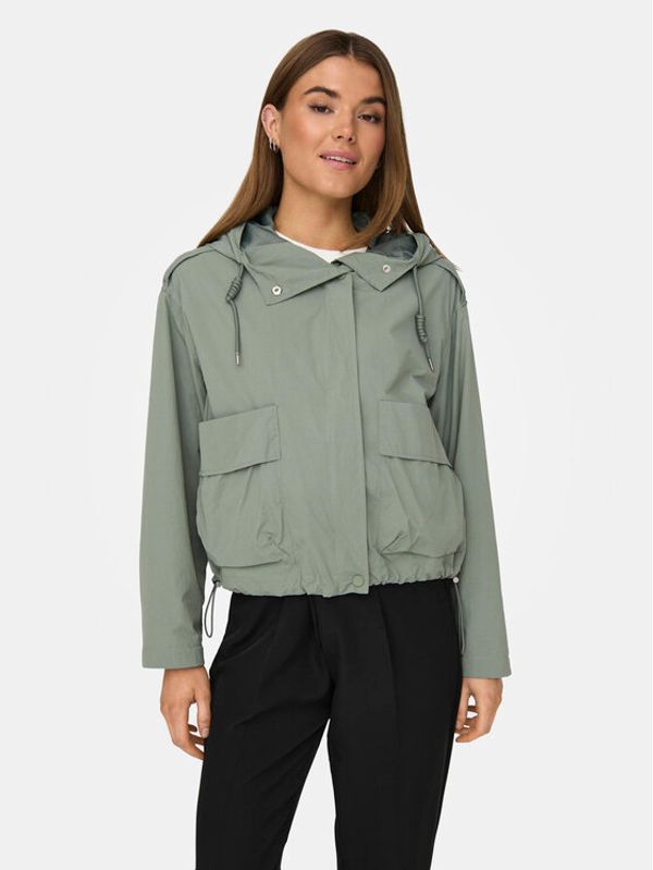 ONLY ONLY Prijelazna jakna Mamba 15308621 Zelena Regular Fit