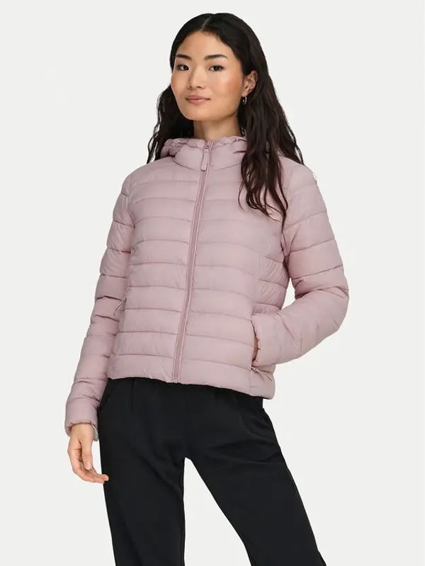 Only ONLY Prijelazna jakna Tahia 15352020 Ružičasta Regular Fit