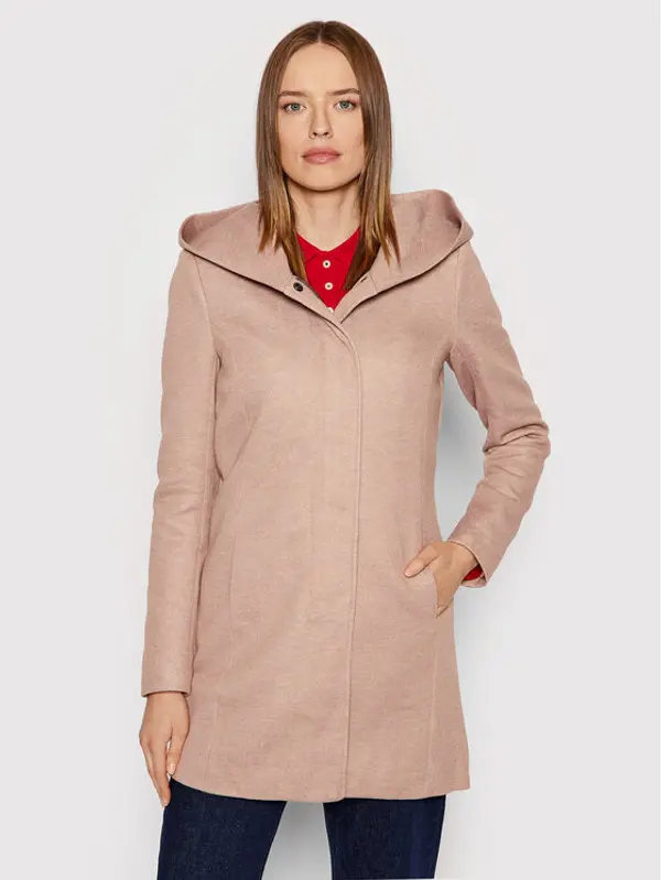 Only ONLY Prijelazni kaput Sedona 15142911 Ružičasta Regular Fit