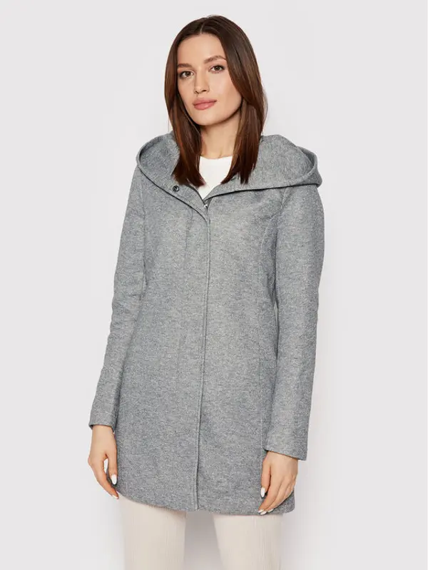Only ONLY Prijelazni kaput Sedona 15142911 Siva Regular Fit