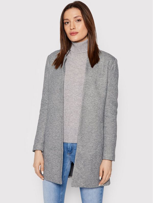 ONLY ONLY Prijelazni kaput Soho 15149366 Siva Regular Fit