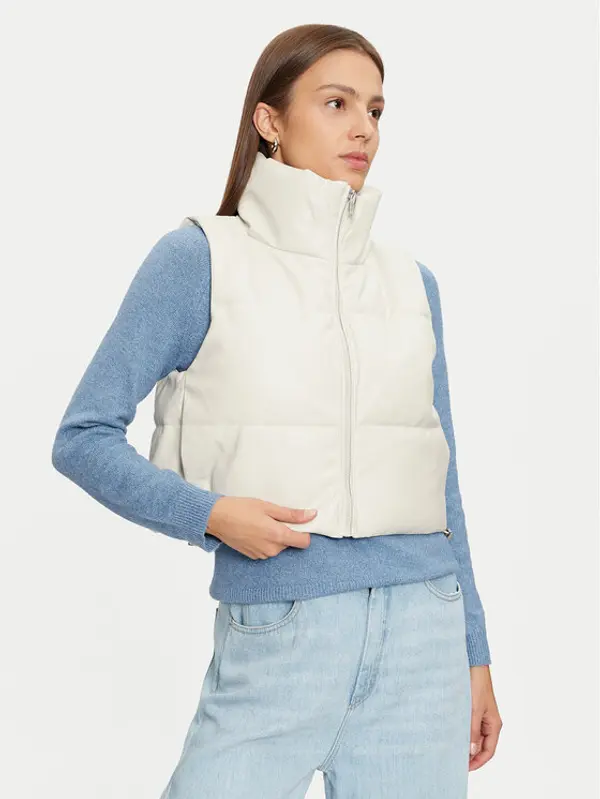 Only ONLY Prsluk Elsie 15322028 Bež Regular Fit