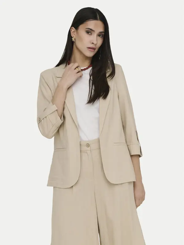 Only ONLY Sakoi Goa 15363727 Bež Regular Fit