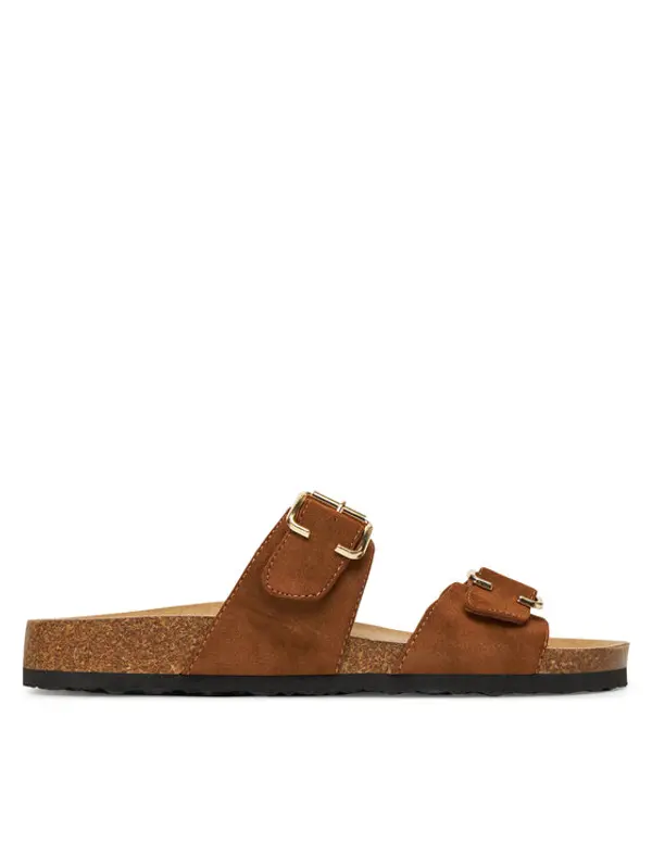 ONLY Shoes ONLY Shoes Natikače Onlmaxi-13 Pu Strap Buckle 15331392 Smeđa