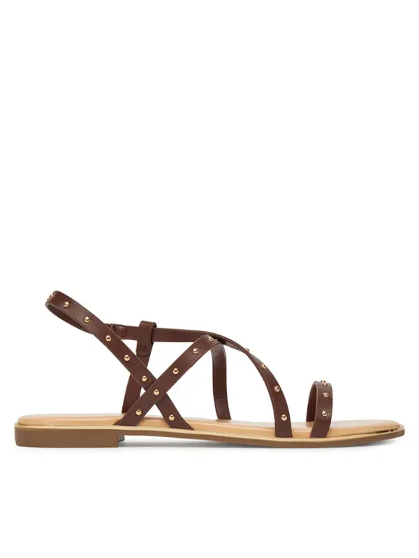 ONLY Shoes ONLY Shoes Sandale Onlmari-4 Pu Studs 15342339 Smeđa