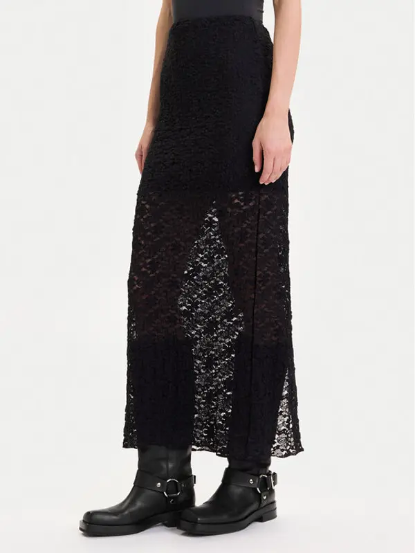 Only ONLY Suknja olovka Lorenza 15356174 Crna Regular Fit