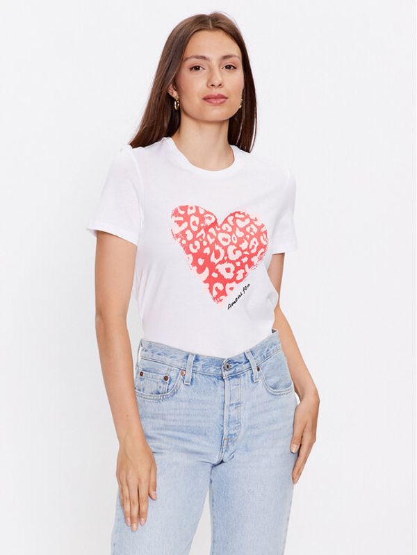 ONLY ONLY T-shirt 15266625 Bijela Regular Fit