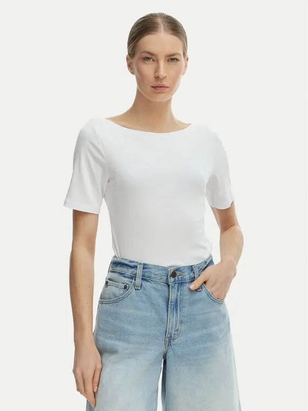 Only ONLY T-shirt Free 15367559 Bijela Regular Fit