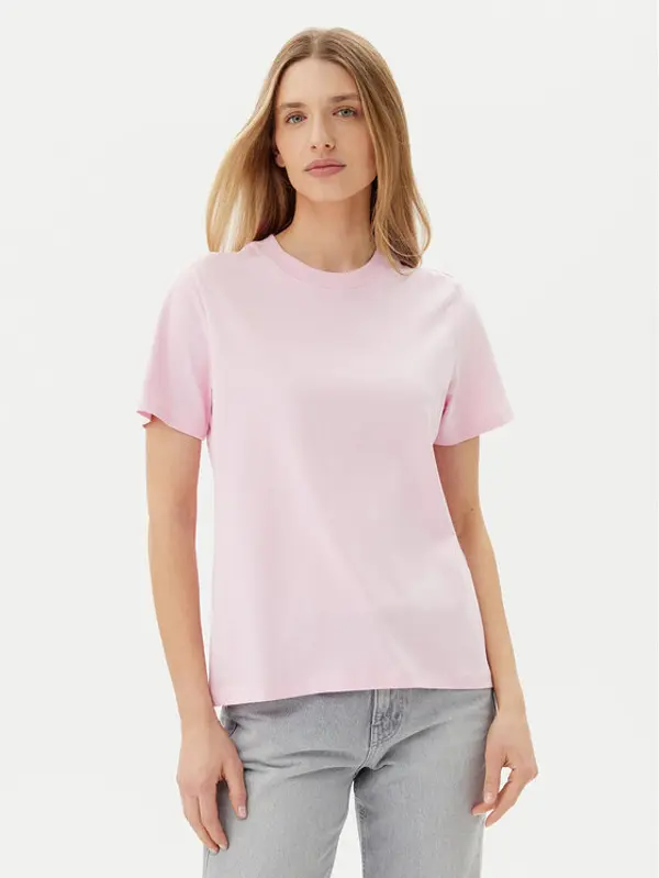 Only ONLY T-shirt Monja 15320892 Ružičasta Regular Fit