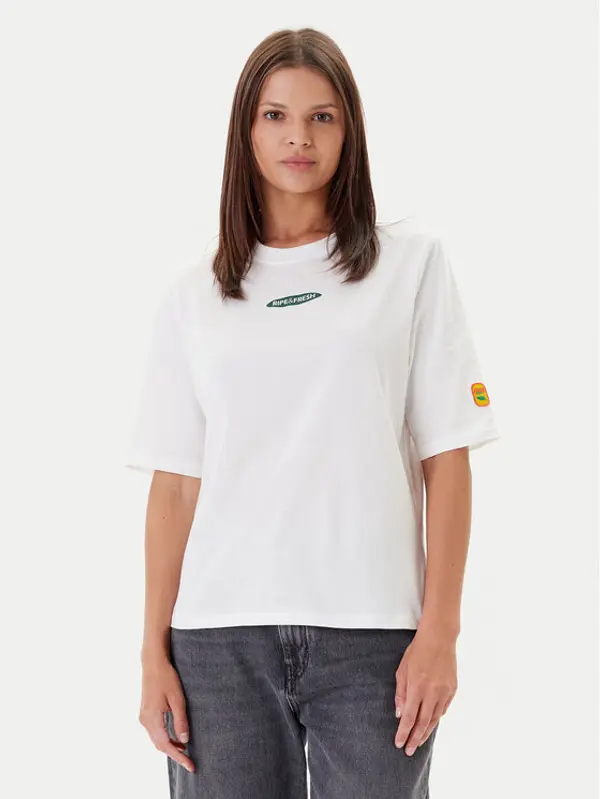 Only ONLY T-shirt Phoebe 15351369 Bijela Regular Fit