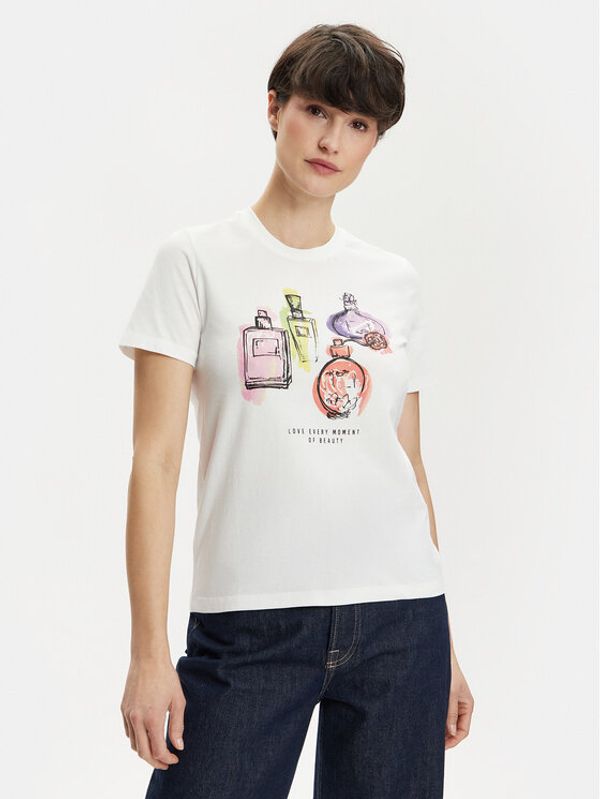 ONLY ONLY T-shirt Pretty 15316596 Bijela Regular Fit