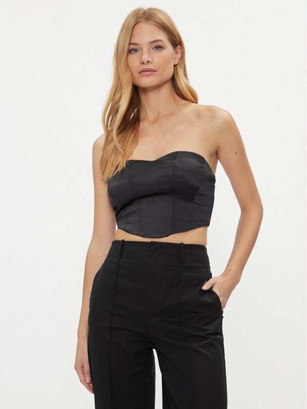 ONLY ONLY Top 15305531 Crna Tight Fit