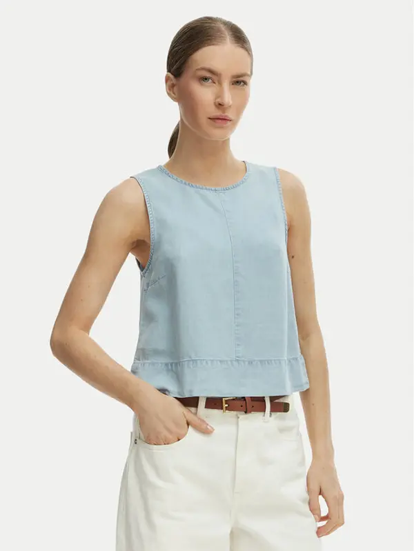 Only ONLY Top Dorsi 15363996 Plava Loose Fit