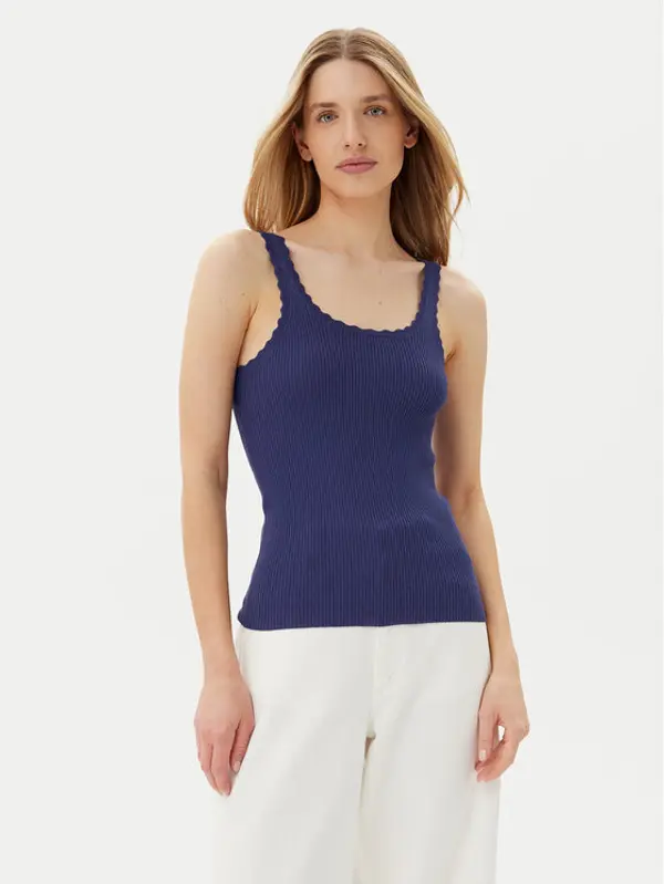 Only ONLY Top Gemma 15314659 Plava Regular Fit