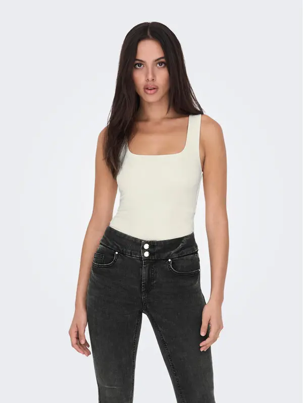 Only ONLY Top Lea 15278090 Bijela Regular Fit