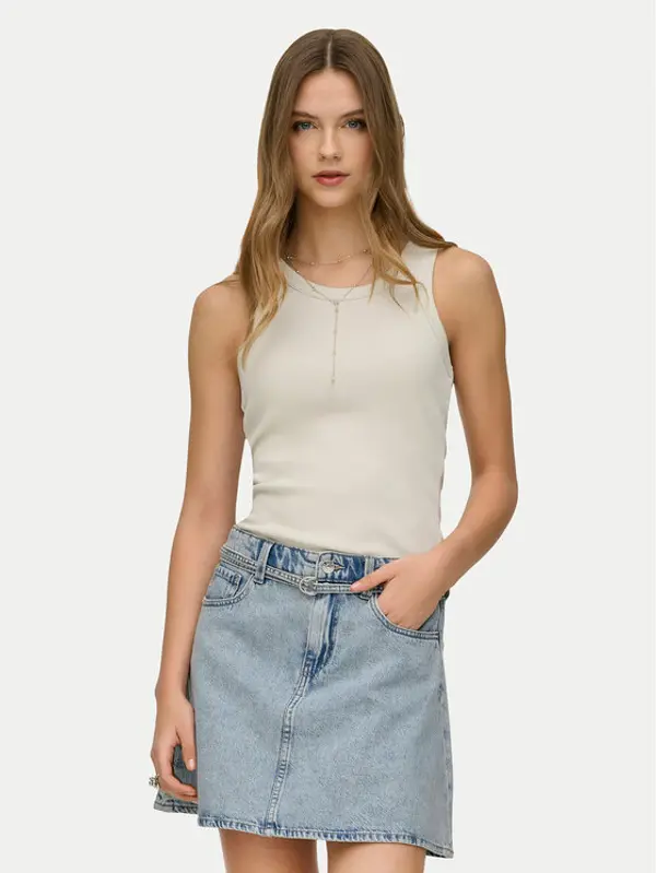 Only ONLY Top Val 15371705 Bež Regular Fit