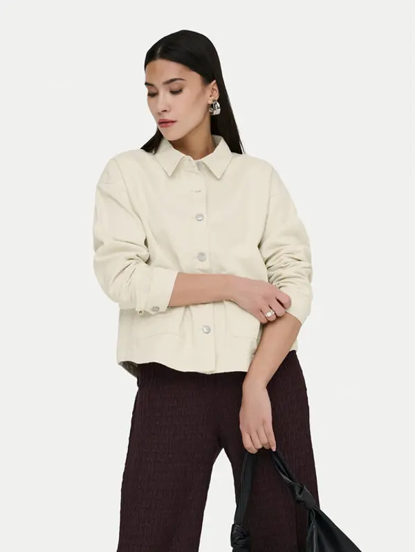 Only ONLY Traper jakna Lara 15372651 Bež Regular Fit