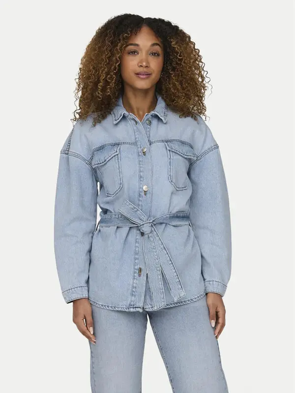 Only ONLY Traper jakna Sophia 15282286 Plava Regular Fit