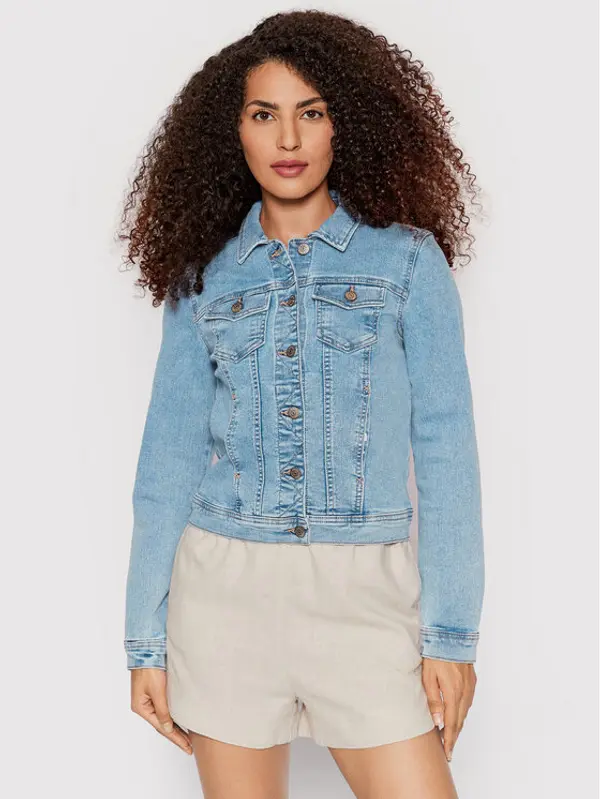 Only ONLY Traper jakna Wonder 15243147 Plava Regular Fit