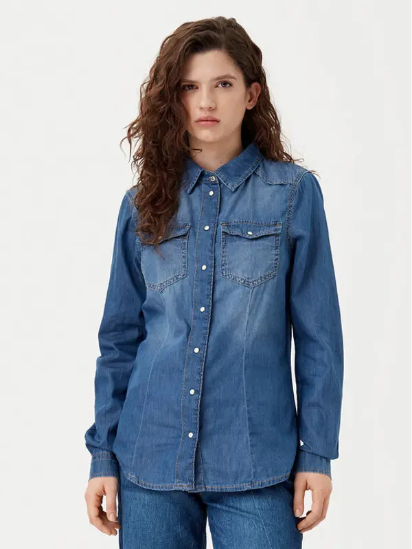 Only ONLY traper košulja Alexa 15315185 Plava Regular Fit