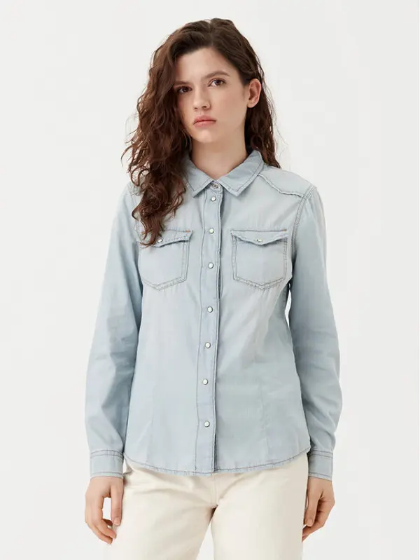 Only ONLY traper košulja Alexa 15315185 Svijetloplava Regular Fit