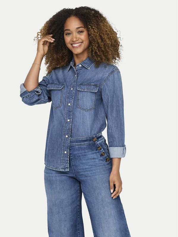 ONLY ONLY traper košulja Sevigny 15325561 Plava Loose Fit