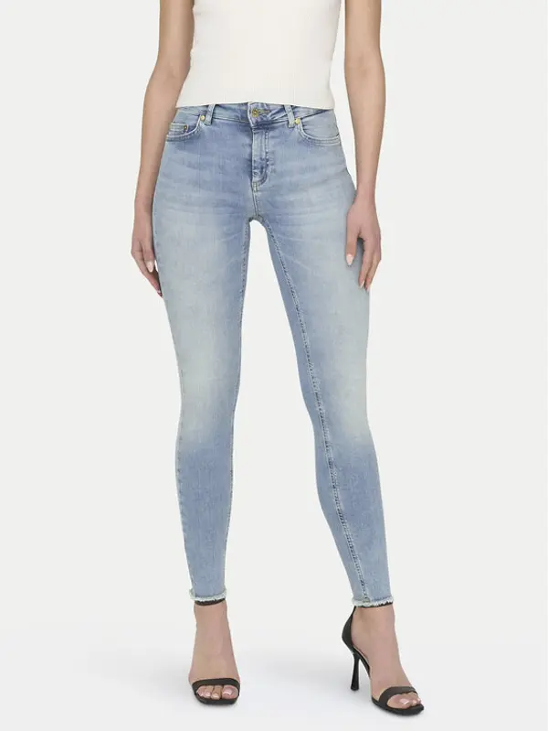 Only ONLY Traperice Blush 15164319 Plava Skinny Fit