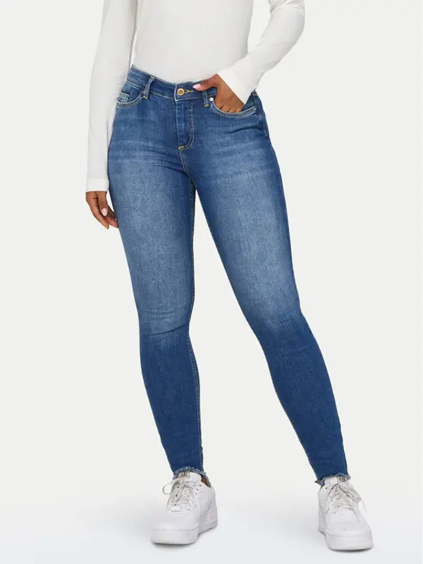 Only ONLY Traperice Blush 15293282 Plava Skinny Fit
