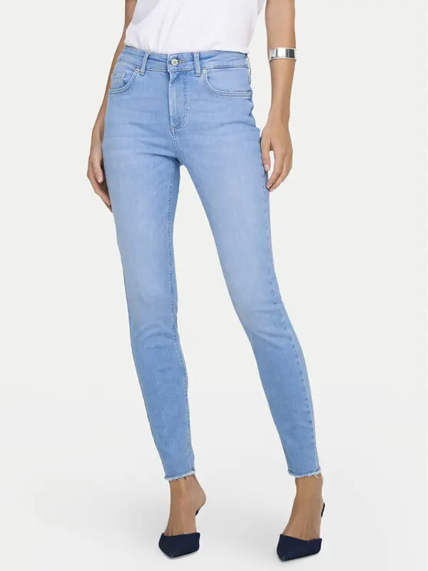 Only ONLY Traperice Blush 15363265 Plava Skinny Fit