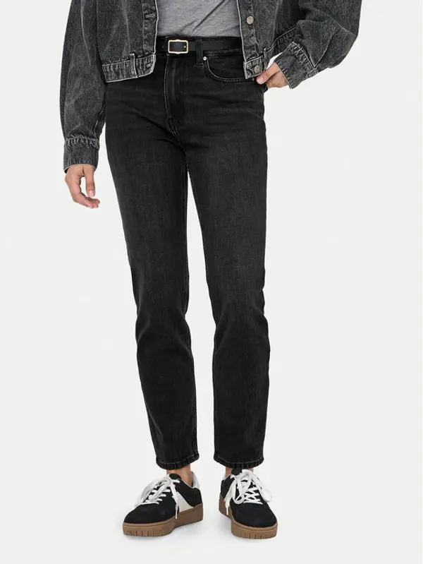 Only ONLY Traperice Emily 15235780 Crna Straight Fit