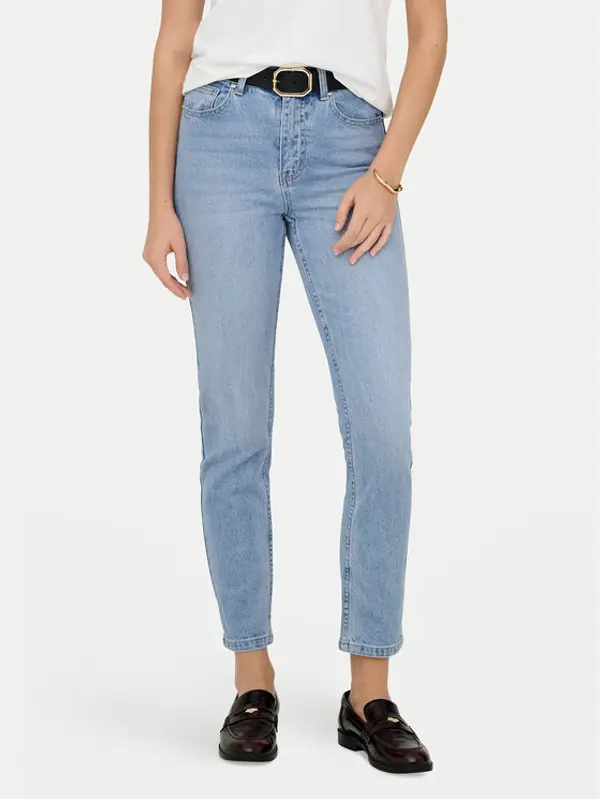 Only ONLY Traperice Emily 15361608 Plava Straight Fit