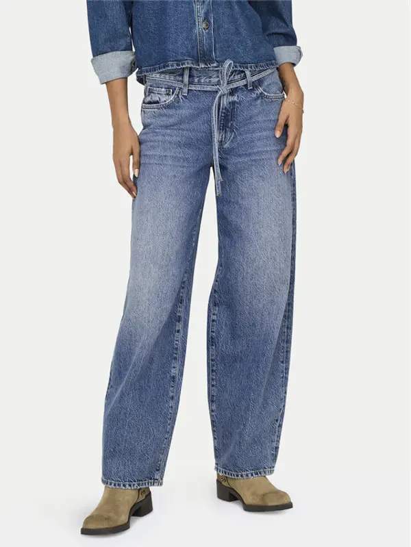 Only ONLY Traperice Gianna 15325796 Plava Balloon Fit