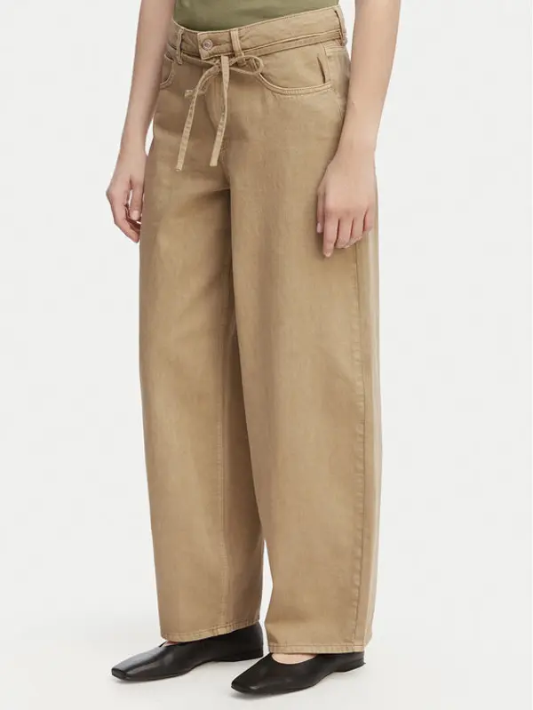 Only ONLY Traperice Gianna 15372521 Bež Straight Leg
