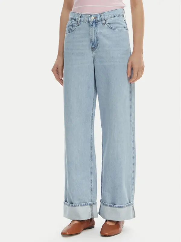 Only ONLY Traperice Hope 15343018 Plava Wide Leg
