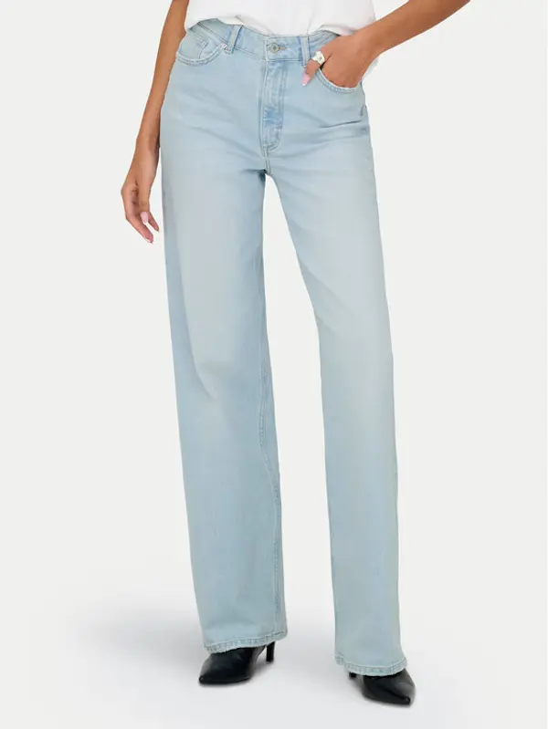 Only ONLY Traperice Juicy 15359784 Plava Wide Leg
