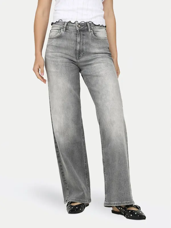 Only ONLY Traperice Madison 15299800 Siva Wide Leg